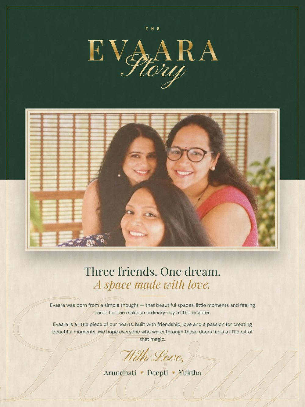 The Evaara story, in the founders' own words